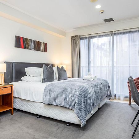 Highrise Studio Apartment W/ Ac, Pool & Gym In Auckland Cbd Exterior foto