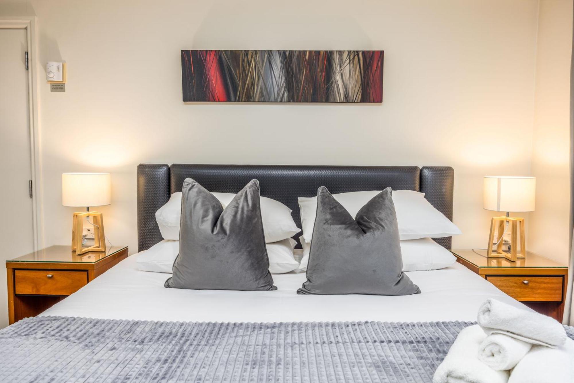Highrise Studio Apartment W/ Ac, Pool & Gym In Auckland Cbd Exterior foto